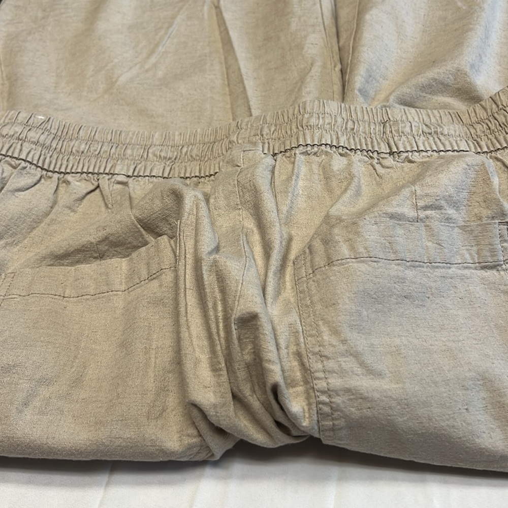 Elastic Drawstring Waist Pants - image 5